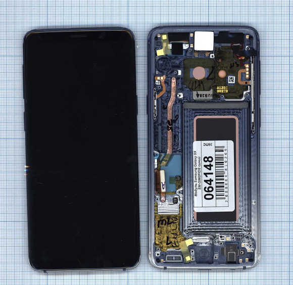 Дисплей для Samsung Galaxy S9 SM-G960F/DS синий
