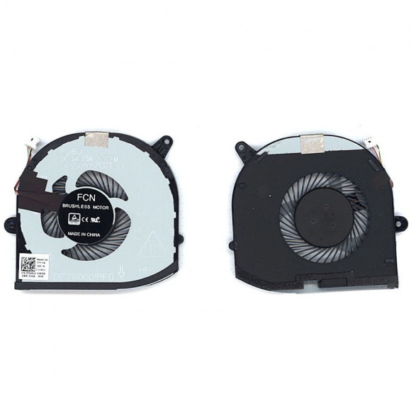 Вентилятор (кулер) для ноутбука Dell XPS 15 9570, Precision 5530, M5530, GPU, 4-pin