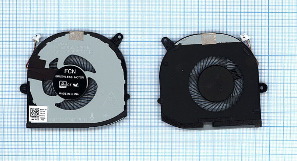 Вентилятор (кулер) для ноутбука Dell XPS 15 9570, Precision 5530, M5530, GPU, 4-pin