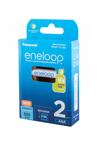 Panasonic eneloop BK-4MCDE/2BE 800мАч AAA BL2