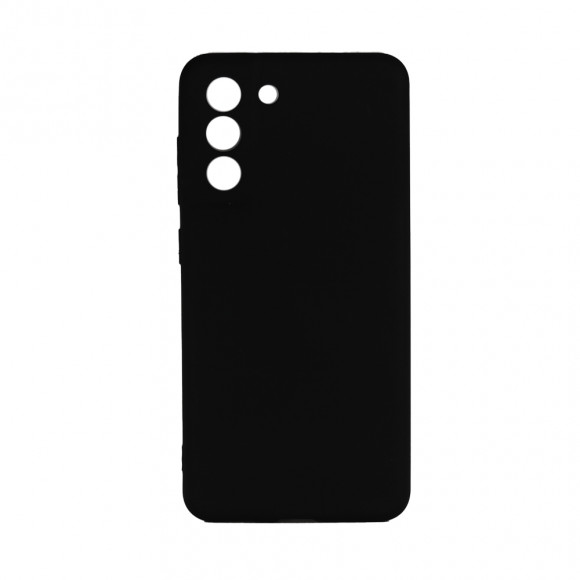 Силиконовый чехол "LP" для Samsung Galaxy S21 FE TPU (черный непрозрачный) европакет