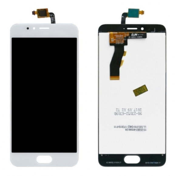 Дисплей Meizu M5s (M612h)+тачскрин (белый)