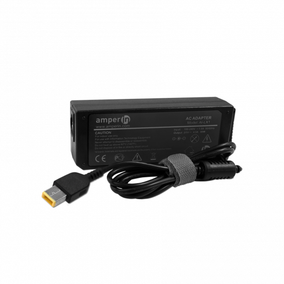 Блок питания (зарядное) Amperin AI-LX1 для ноутбука Lenovo X1 Carbon 20В, 4.5A, 90Вт Блок питания (зарядное) Amperin AI-LX1 для ноутбука Lenovo X1 Carbon 20В, 4.5A, 90Вт