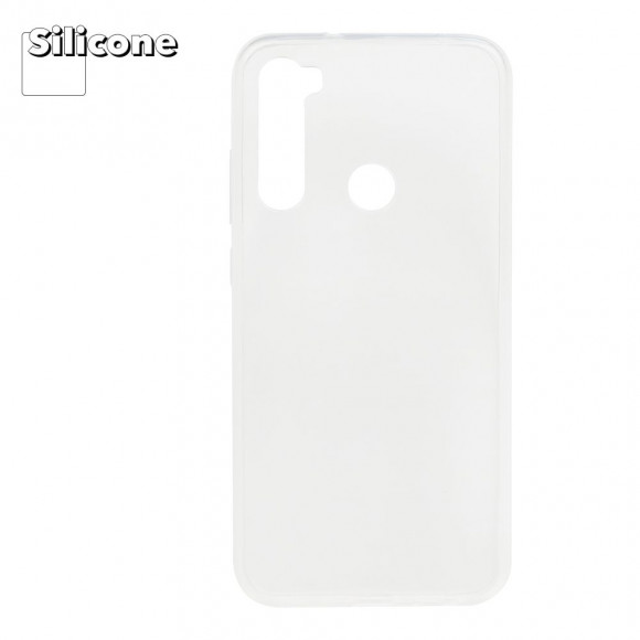 Силиконовый чехол "LP" для Xiaomi Redmi Note 8 2021 TPU, прозрачный (коробка)