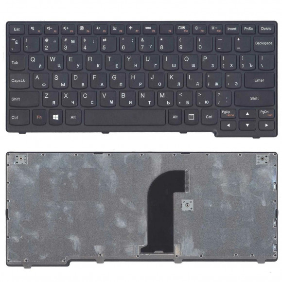 Клавиатура для ноутбука Lenovo IdeaPad Yoga 11, черная