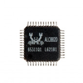 Аудиочип ALC882D QFP-48 с разбора Аудиочип ALC882D QFP-48 с разбора