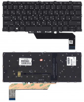 Клавиатура для ноутбука HP EliteBook X360 1030 G2, G3, черная с подсветкой