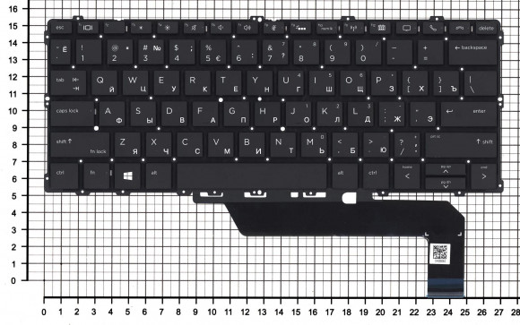 Клавиатура для ноутбука HP EliteBook X360 1030 G2, G3, черная с подсветкой Клавиатура для ноутбука HP EliteBook X360 1030 G2, G3, черная с подсветкой