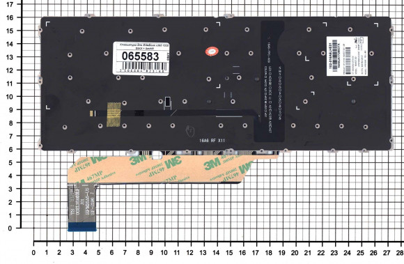 Клавиатура для ноутбука HP EliteBook X360 1030 G2, G3, черная с подсветкой Клавиатура для ноутбука HP EliteBook X360 1030 G2, G3, черная с подсветкой