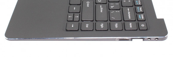 Клавиатура для ноутбука Haier S428 топкейс серый