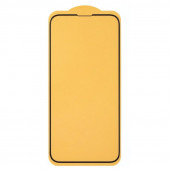 Защитное стекло 6D для Apple iPhone 13 Mini, черный (Vixion) (тех. пак.)