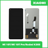 LCD дисплей для Xiaomi Mi 10T, Mi 10T Pro, Redmi K30S в сборе с тачскрином (черный)