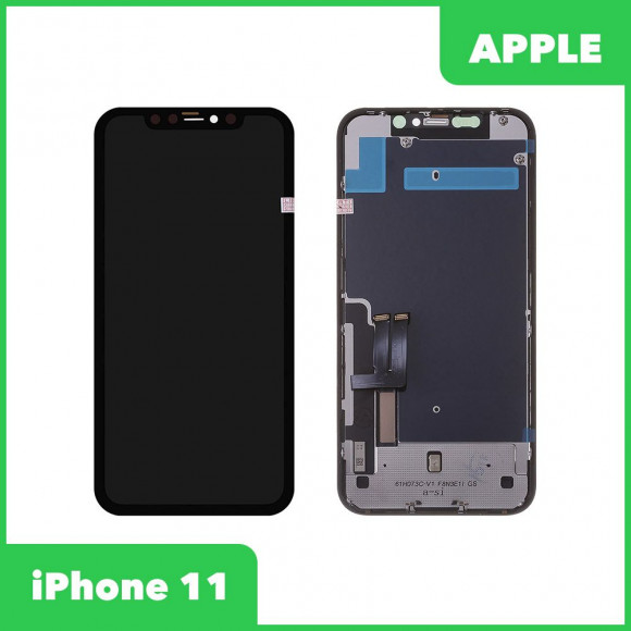 LCD дисплей для Apple iPhone 11 оригинальная матрица ZY In-Cell A-SI HD+ (черный)