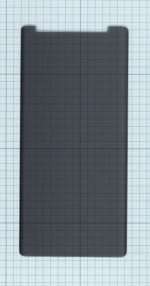 Защитное стекло UV Nano Privacy "Анти-шпион" для Samsung Galaxy Note 9 (N960F)