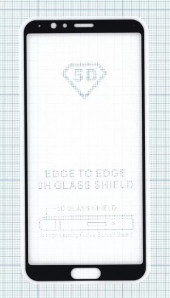 Защитное стекло "Полное покрытие" для Huawei Honor V10, черное