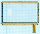 Тачскрин (сенсорное стекло) HN10001 для планшета, 10.1", черный