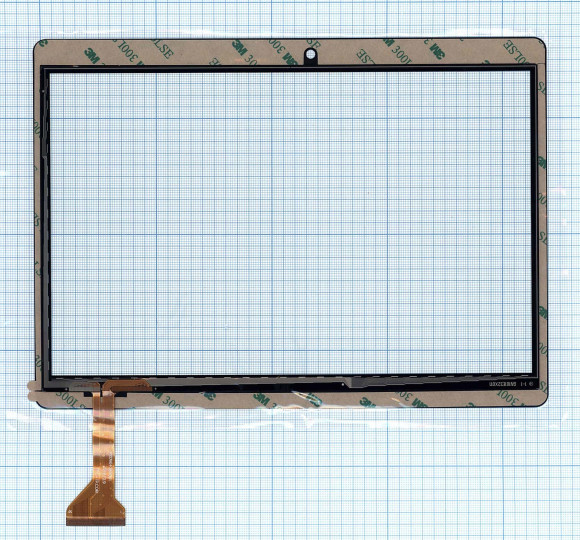 Сенсорное стекло (тачскрин) для Prestigio MultiPad Wize PMT3096 1069A4, черное