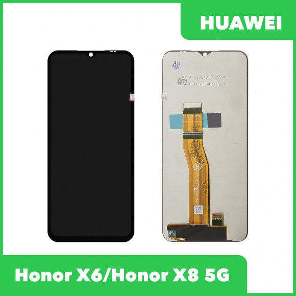 Дисплей Huawei Honor X6, X8 5G (VNE-LX1, VNE-N41)+тачскрин (черный) ориг 100%