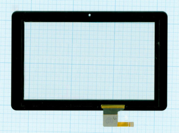 Сенсорное стекло (тачскрин) FPC-TP20911A-V2, черное Сенсорное стекло (тачскрин) FPC-TP20911A-V2, черное