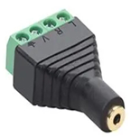 Сборный разъем microJack 2.5 мм 3 канала