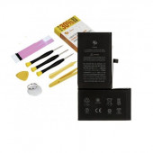 Аккумулятор в наборе ZeepDeep для телефона Apple iPhone XS Max +17% повышенной емкости: 3700мАч, набор инструментов, монтажные стикеры, прокладка дисп