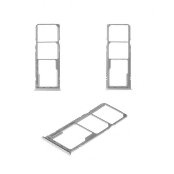 Держатель SIM Samsung A205F, A305F, A505F, A705F (A20, A30, A50, A70) белый