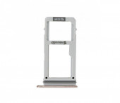 Держатель (лоток) SIM-карты для Samsung Galaxy A3 2017 (A320F), розовый