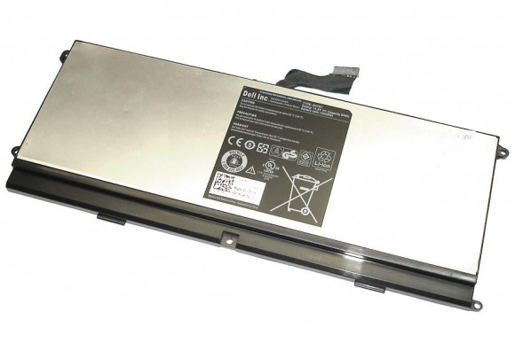 Аккумулятор (батарея) 0HTR7 для ноутбука Dell XPS 15z 4400мАч, 14.4В, черный (оригинал)