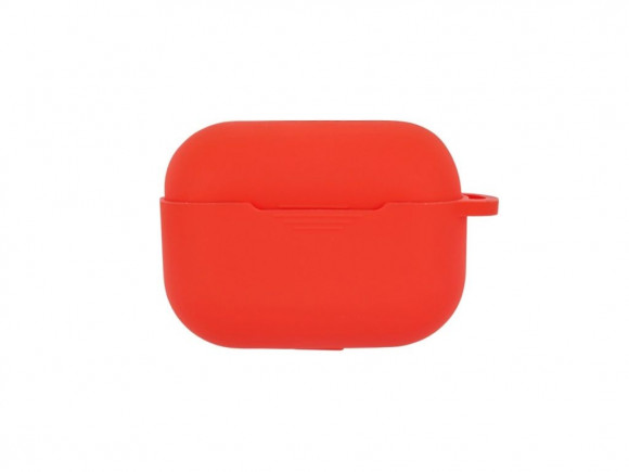 Чехол силиконовый для AirPods Pro,  красный (Vixion)