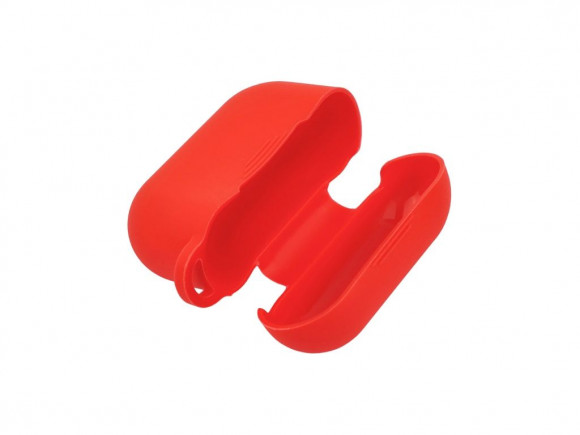 Чехол силиконовый для AirPods Pro,  красный (Vixion) Чехол силиконовый для AirPods Pro,  красный (Vixion)