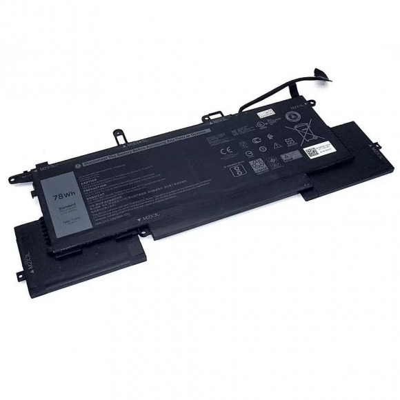 Аккумулятор (батарея) 7146w для ноутбука Dell Latitude E7270, 7400 2-in-1, 6500мАч, 11.4В