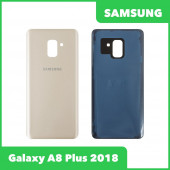 Задняя крышка корпуса для Samsung Galaxy A8 Plus (A730F) , золотая Задняя крышка корпуса для Samsung Galaxy A8 Plus (A730F) , золотая