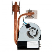 Система охлаждения в сборе (вентилятор и термотрубка) для ноутбука Asus N46VM, 4-pin