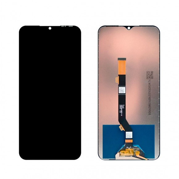 Дисплей Tecno Spark 8P, Spark 8T (KG7n, KG6p)+тачскрин (черный)