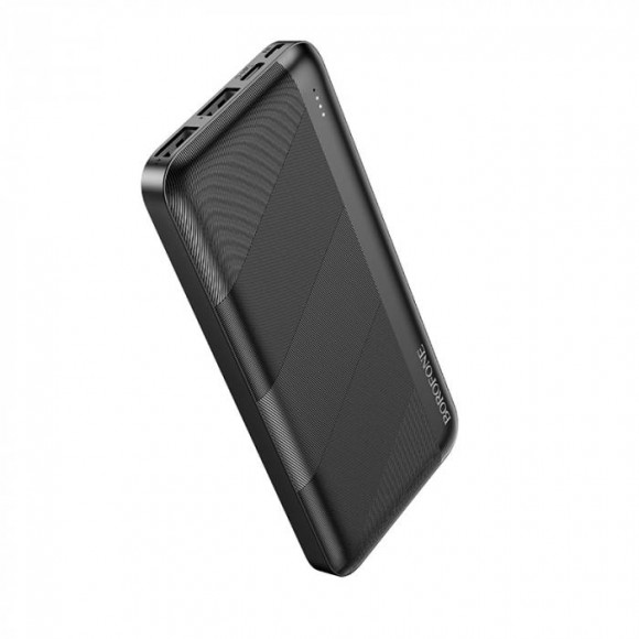 Внешний аккумулятор BOROFONE BJ27 Pindar Power bank, 2.1А (10000mAh), черный