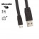 USB кабель Remax Full Speed Series 1M Cable RC-001m MicroUSB, черный USB кабель Remax Full Speed Series 1M Cable RC-001m MicroUSB, черный