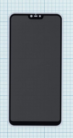 Защитное стекло Privacy "Анти-шпион" для Xiaomi Redmi Note 6