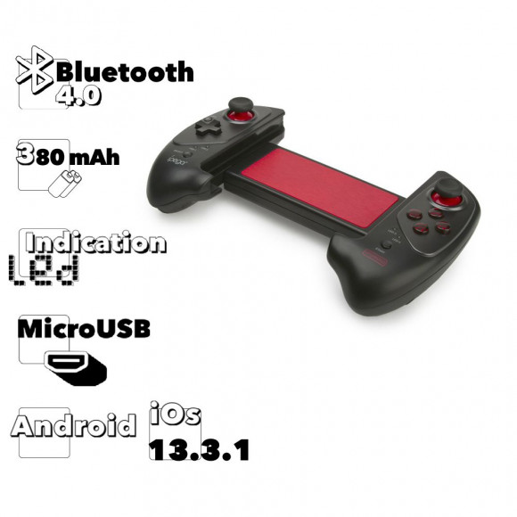 Игровой Bluetooth контроллер универсальный PG-9083S для PUBG и прочих онлайн игр (черный)