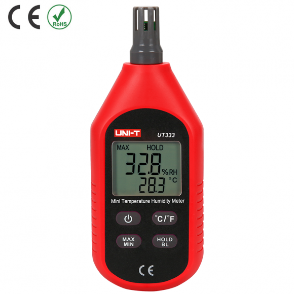 Миниатюрный измеритель температуры и влажности UNI-T UT333