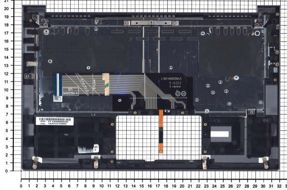 Клавиатура для ноутбука Lenovo Yoga Slim 7-14ITL05 топкейс Клавиатура для ноутбука Lenovo Yoga Slim 7-14ITL05 топкейс
