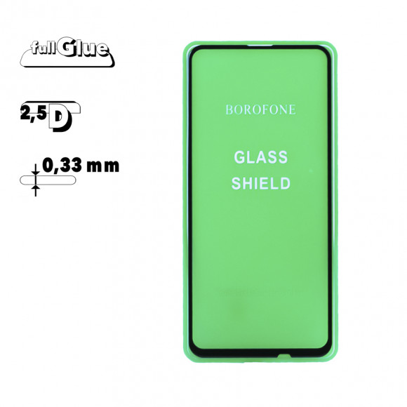 Защитное стекло Borofone Elephant для Huawei P Smart Z 2.5D, 0.33 мм с черной рамкой