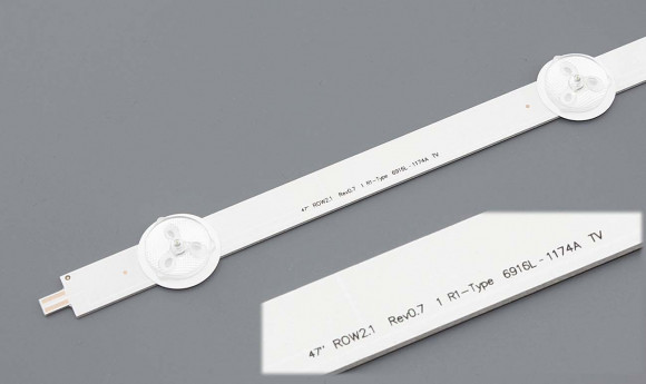 LED подсветка 47" ROW2.1 Rev0.7 1 R1-Type 6916L-1174A TV