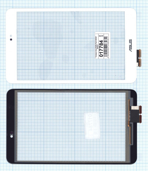 Сенсорное стекло (тачскрин) для Asus MeMO Pad 8 (ME581), белое