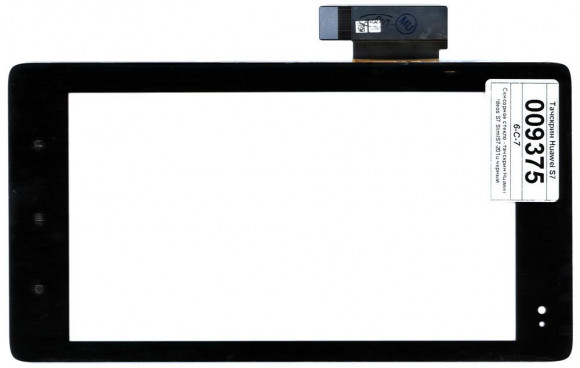 Сенсорное стекло (тачскрин) для Huawei Ideos S7 Slim S7-201u, черное Сенсорное стекло (тачскрин) для Huawei Ideos S7 Slim S7-201u, черное