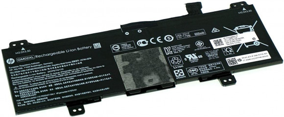 Аккумулятор (батарея) для ноутбука HP Chromebook 14-CA (GM02XL) 7.7V 3600mAh