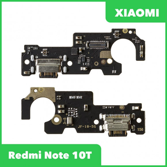Системный разъем (разъем зарядки) для Xiaomi Redmi Note 10T, микрофон
