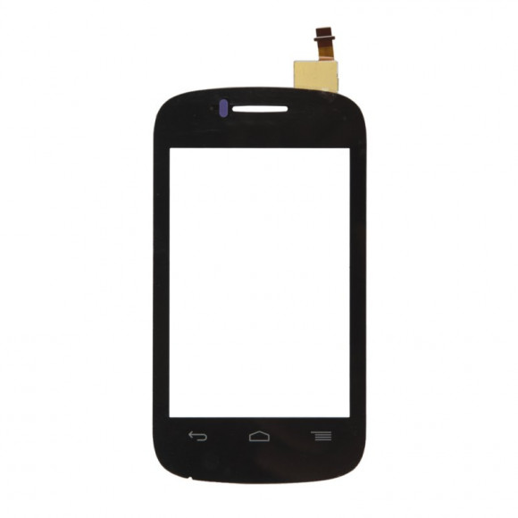 Сенсорное стекло (тачскрин) для Alcatel Pop C1 4015D, черный