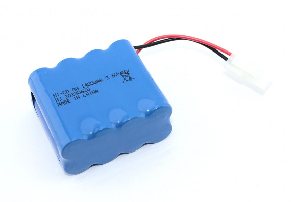 Аккумулятор Ni-Cd 9.6V 1400 mAh AA Row разъем 5559 (4+4)