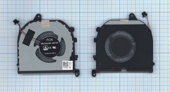Вентилятор (кулер) для ноутбука Dell XPS 15 9570, Precision 5530, M5530, CPU, 4-pin Вентилятор (кулер) для ноутбука Dell XPS 15 9570, Precision 5530, M5530, CPU, 4-pin