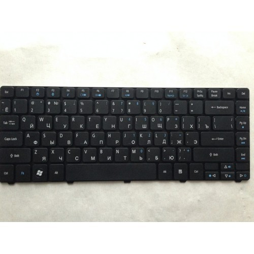 Клавиатура для ноутбука ACER Aspire 3810T 3810 3820 3820T 4736Z 4736ZG Black. РУССКАЯ РАСКЛАДКА